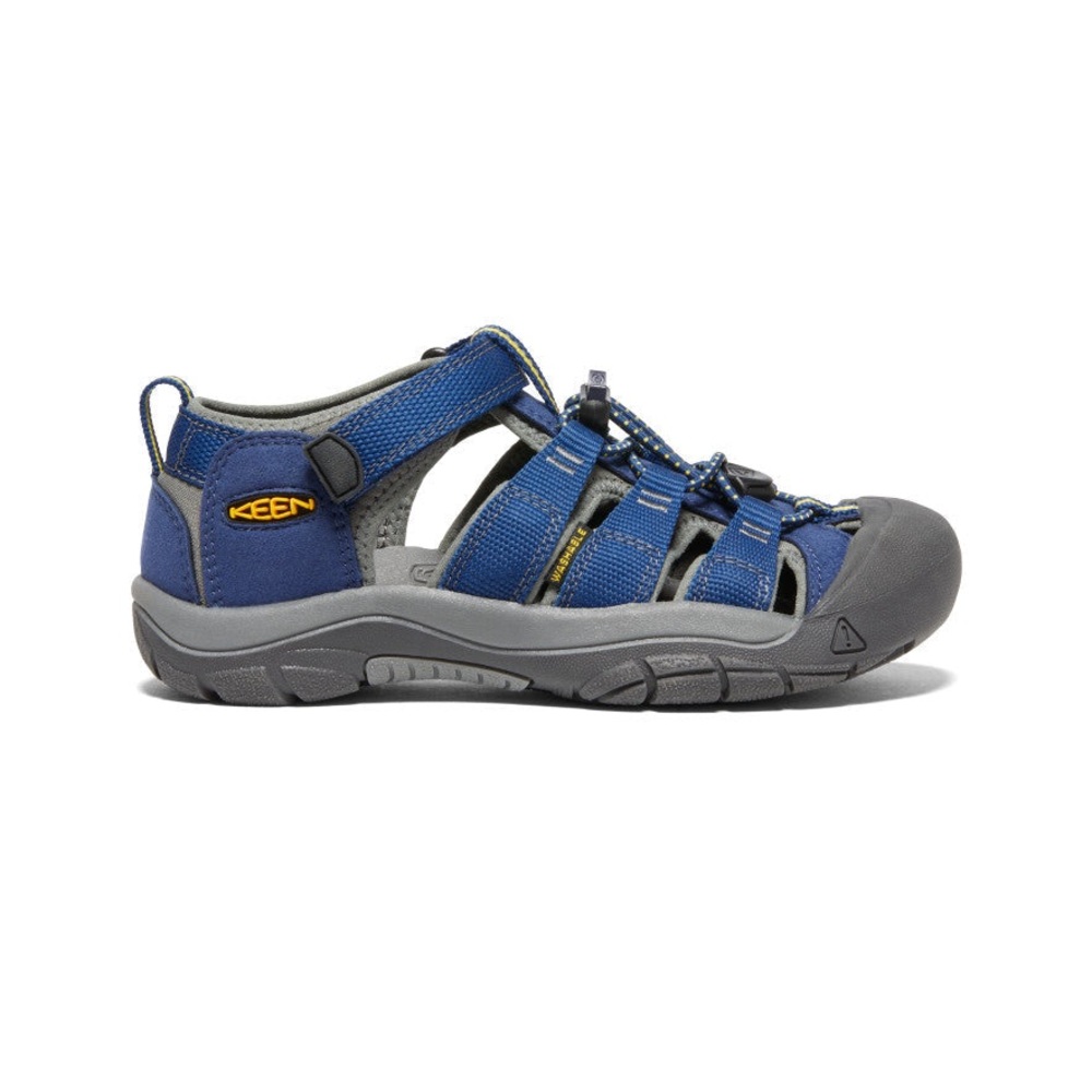 Keen Big Kids Newport H2, blue, 5 US, unisex